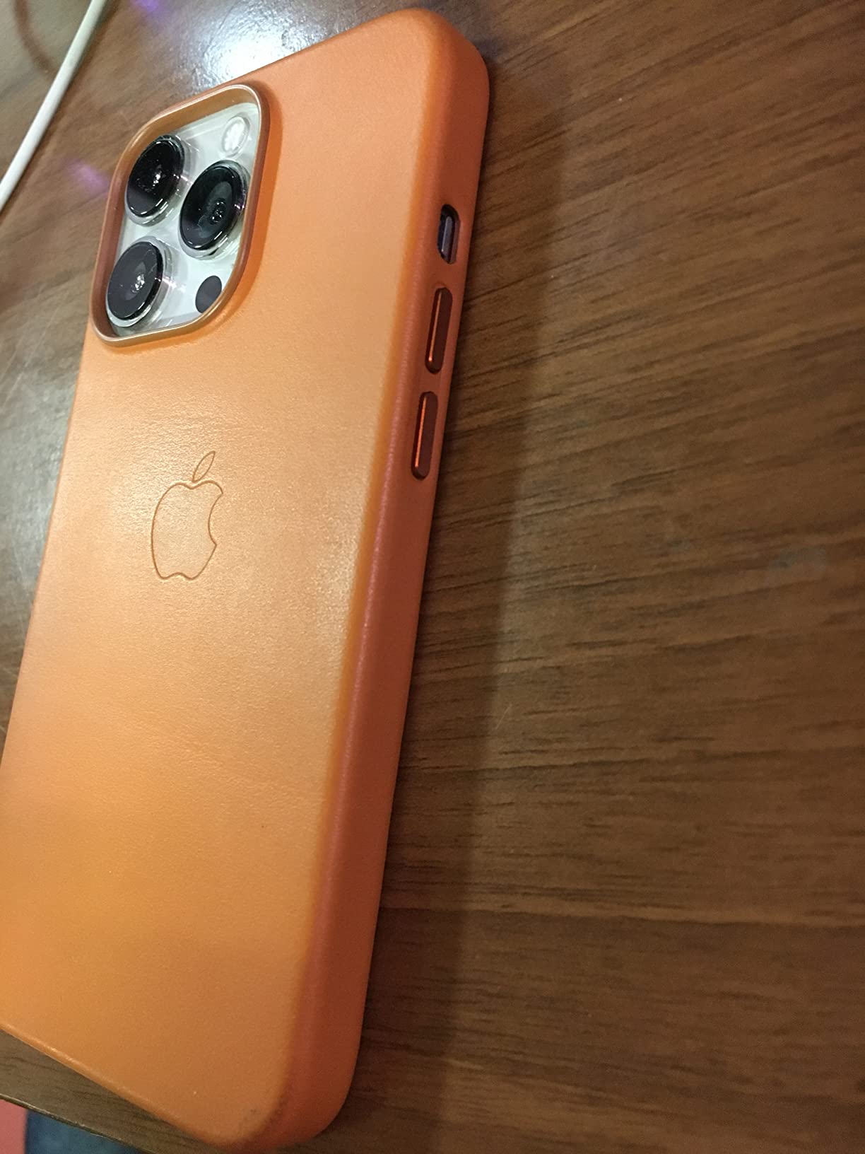 Apple iPhone 13 Pro custodia in pelle Ciliegia Scuro MagSafe