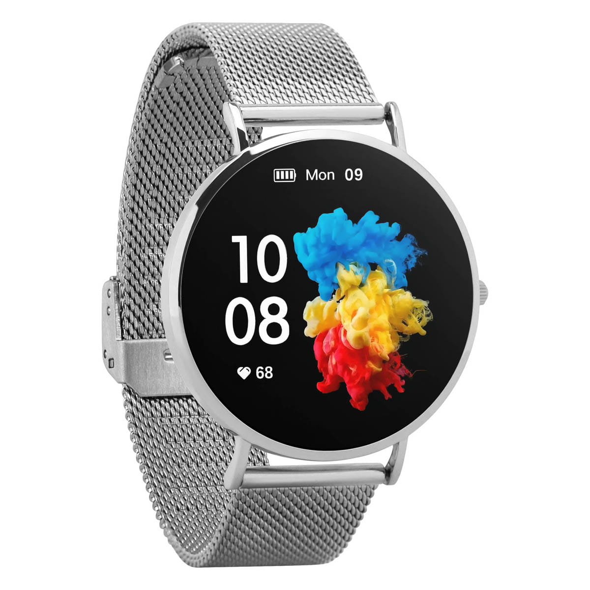 Garett Verona smartwatch argento acciaio AMOLED
