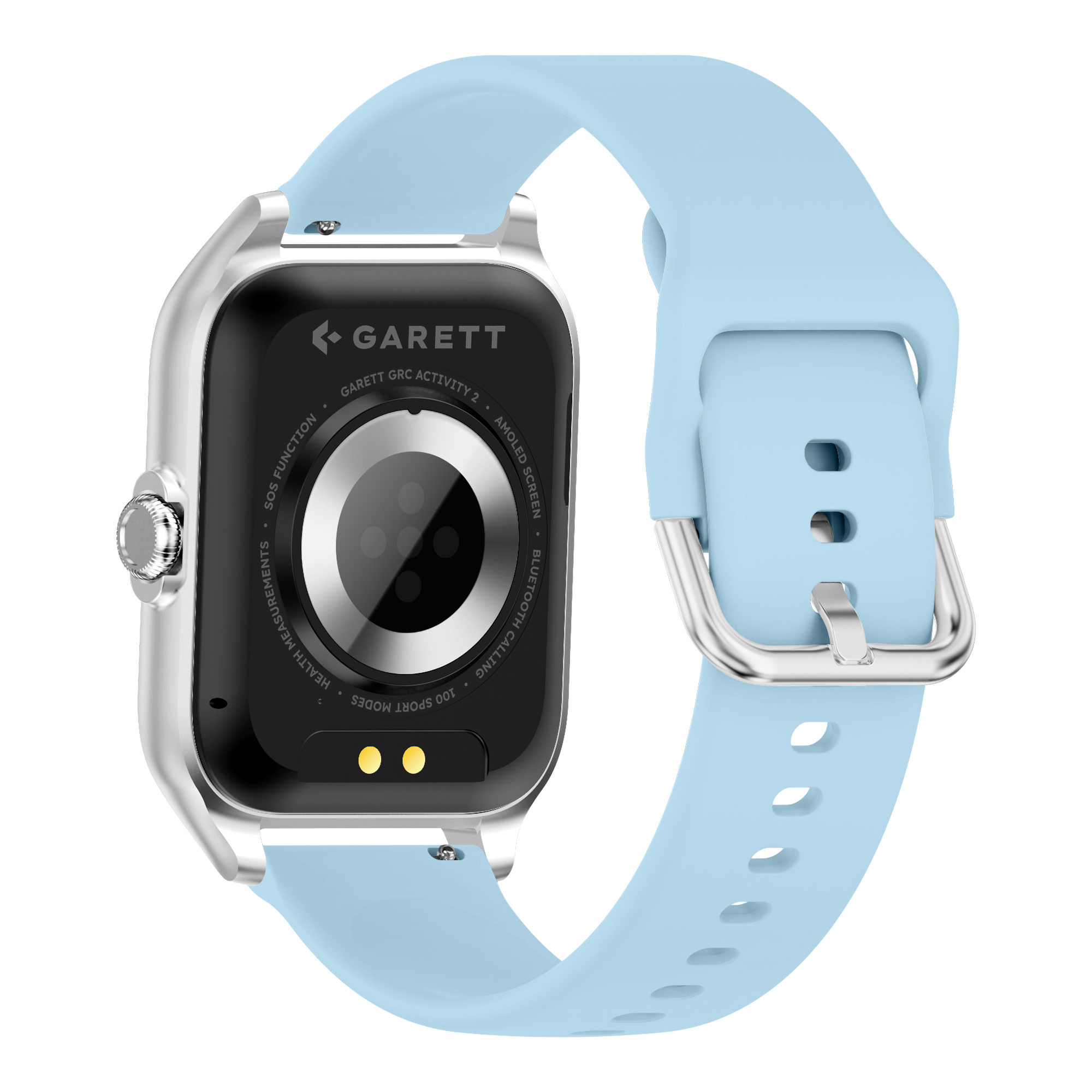 Garett GRC Activity 2 smartwatch argento opaco AMOLED