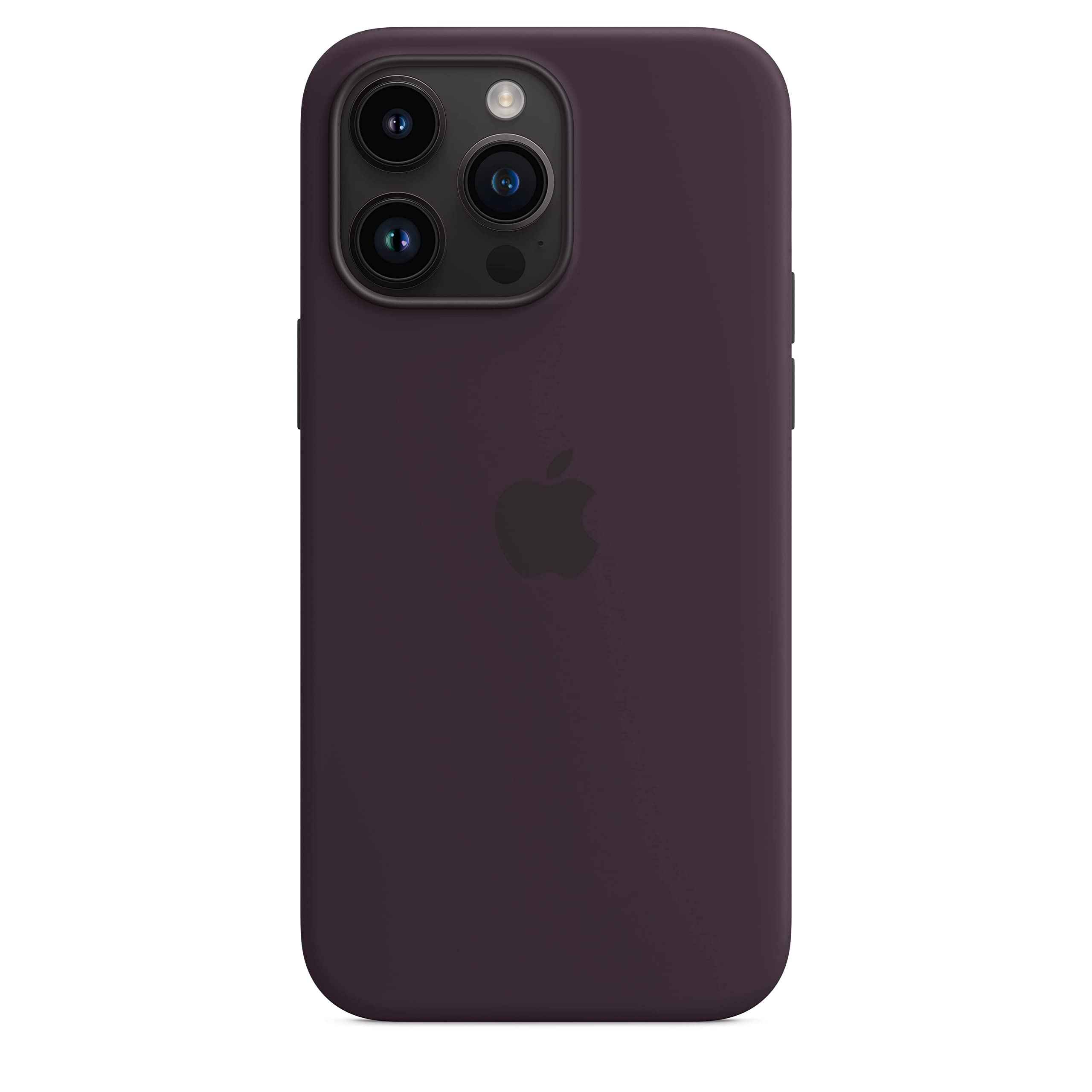 Apple custodia silicone MagSafe iPhone 14 Pro Max viola sambuco