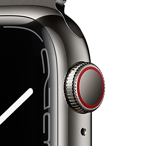 Apple Watch Series 7 smartwatch 41mm Cellular acciaio