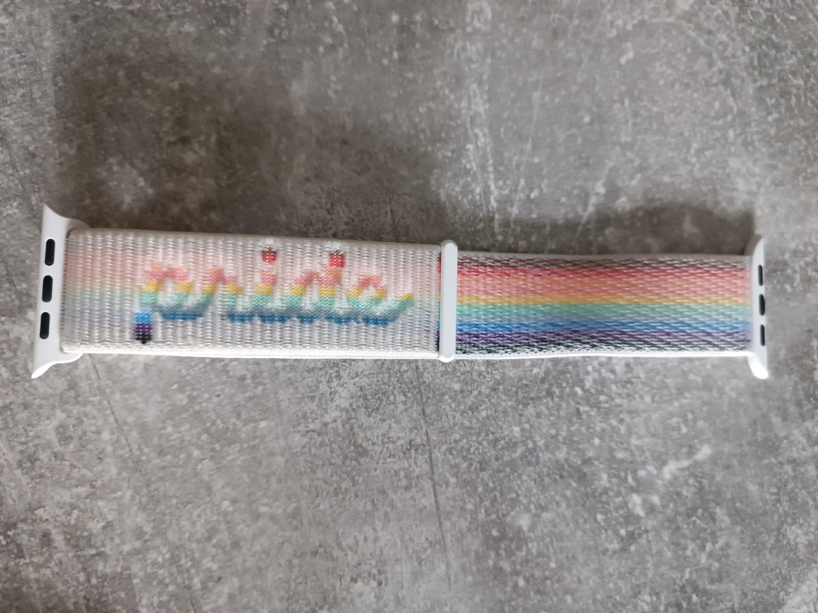 Apple Watch Sport Loop 45 mm cinturino nylon Pride