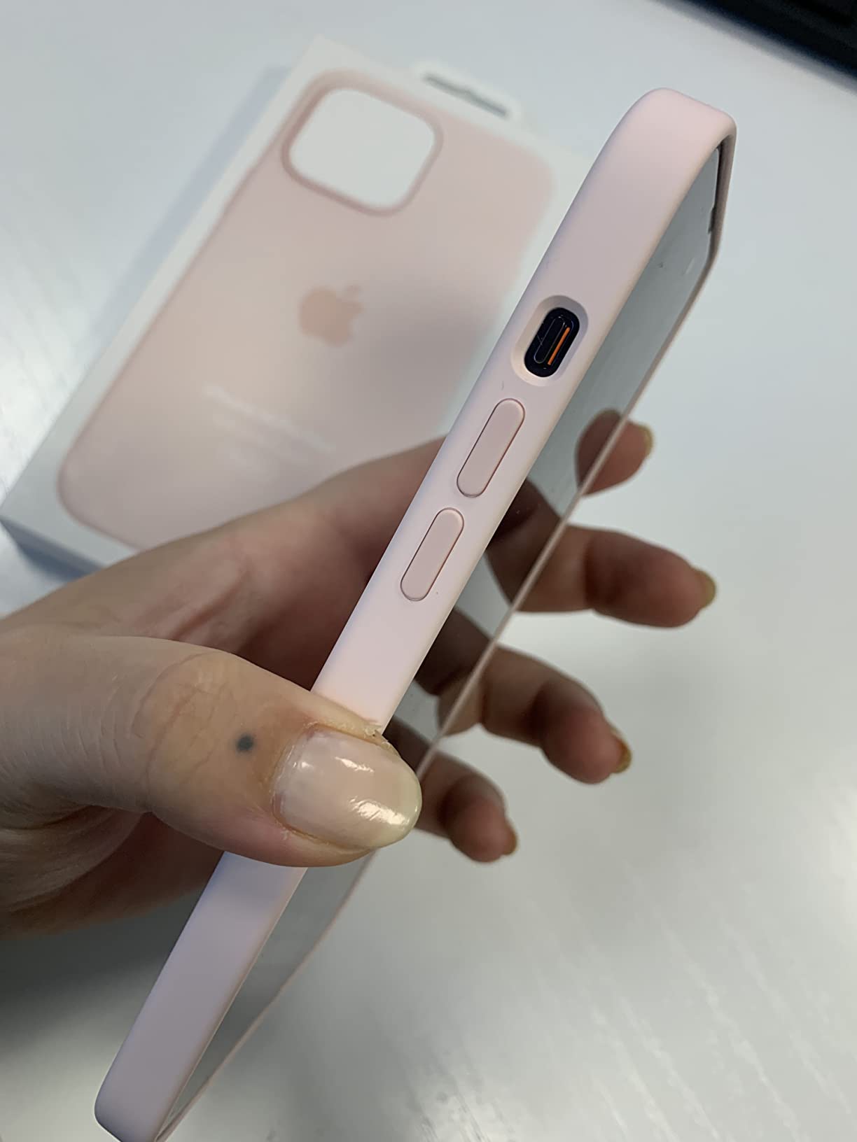 Apple iPhone 14 Pro Max custodia silicone MagSafe aurora