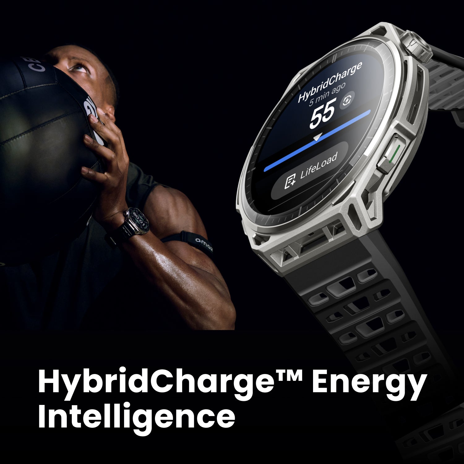 Amazfit Balance 3 smartwatch nero titanio 21 giorni batteria