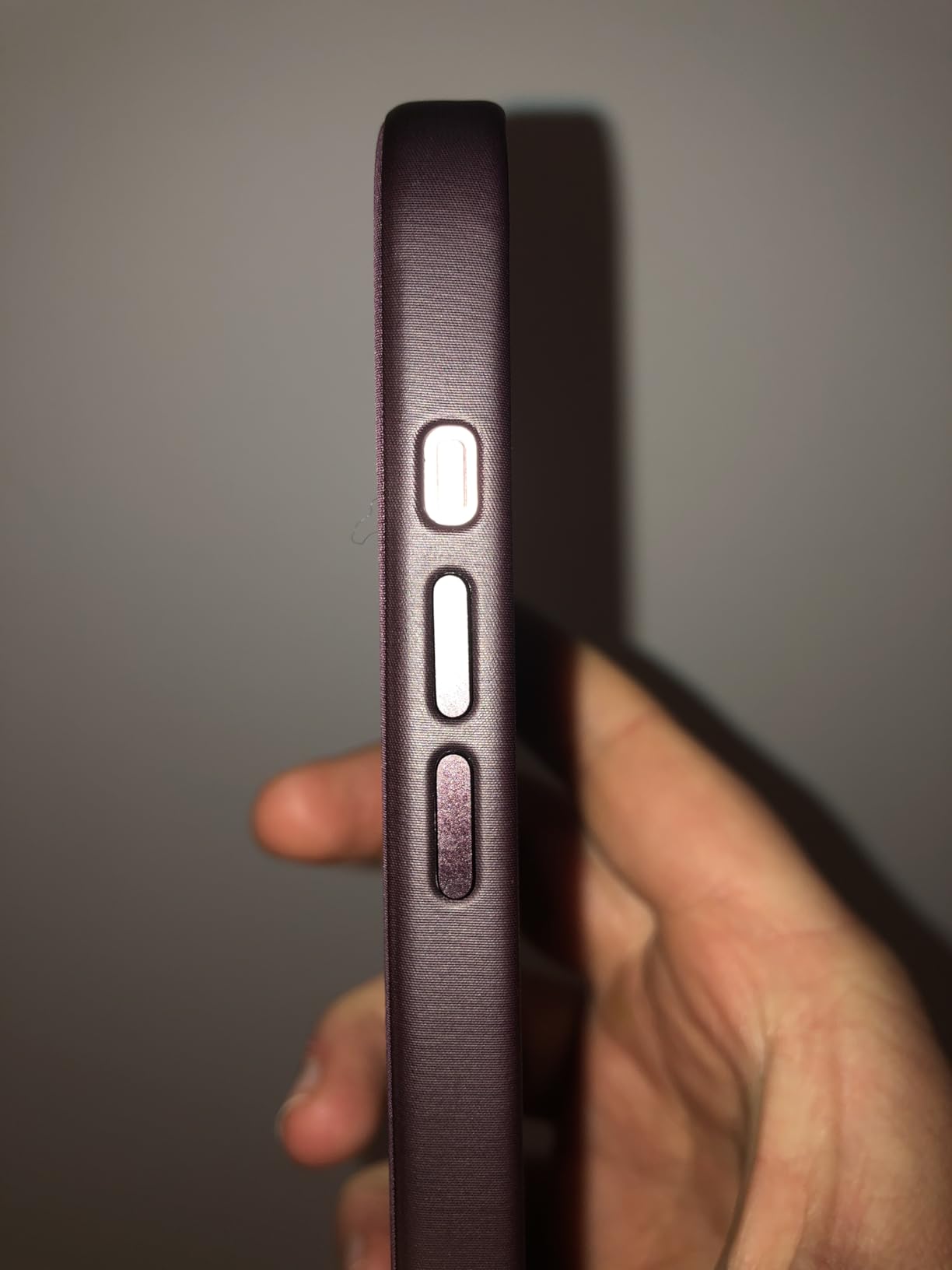 Apple Custodia FineWoven MagSafe iPhone 15 blu pacifico