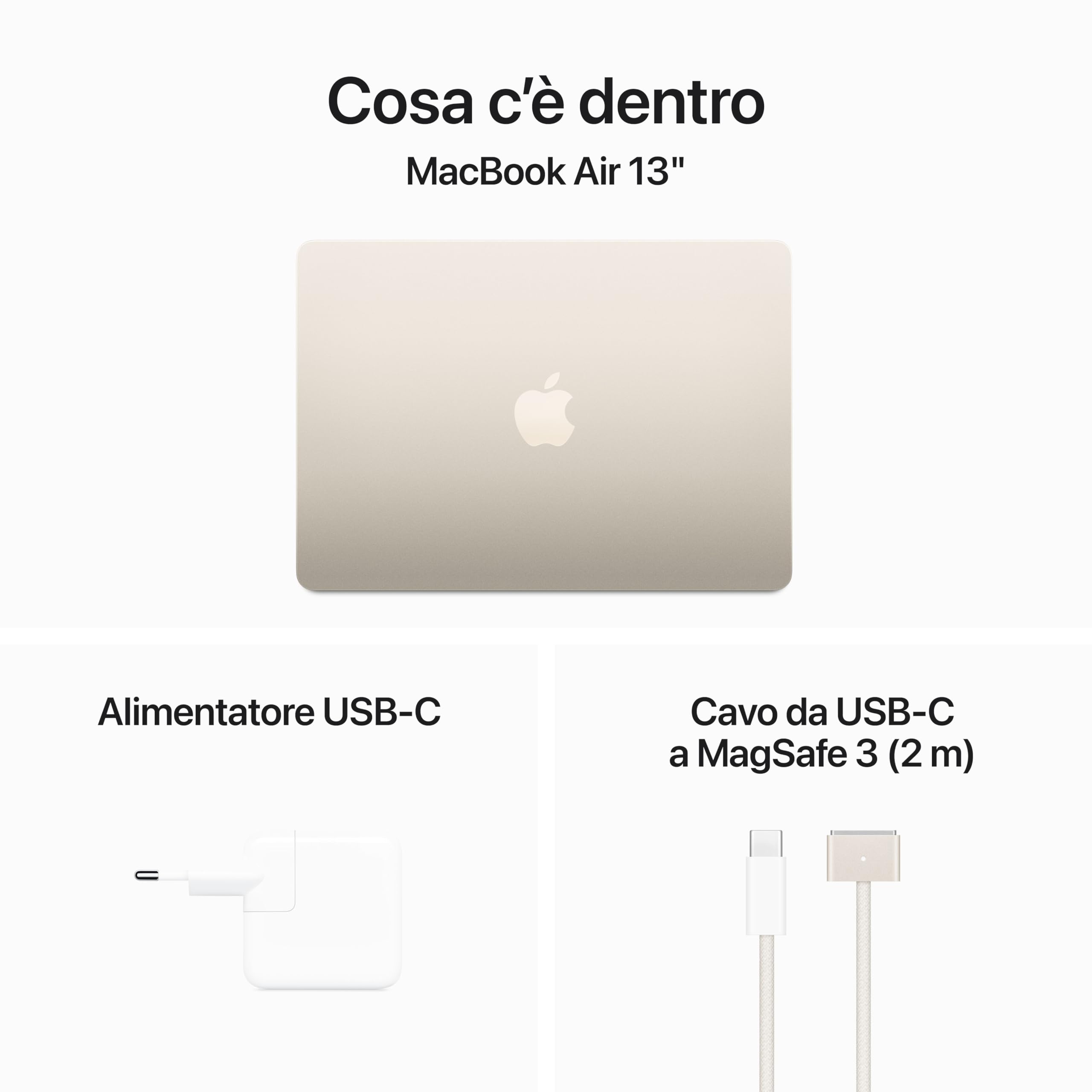 Apple MacBook Air 13 M3 24GB 512GB portatile galassia
