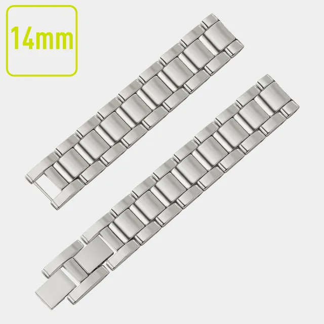 Reflex Active cinturino metallo 14mm bracciale argento