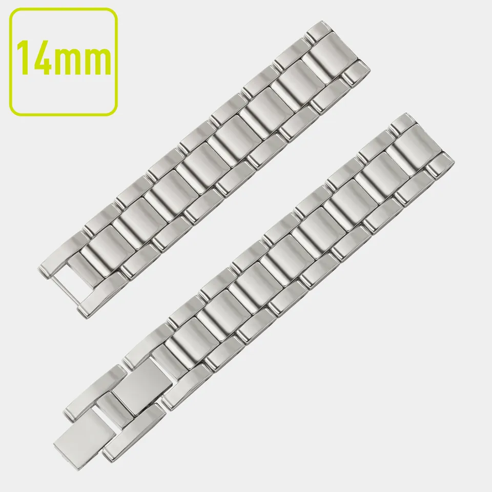 Reflex Active cinturino metallo 14mm bracciale argento