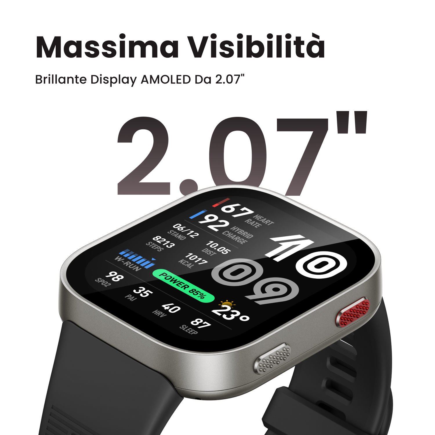 Huami Bip Max smartwatch AMOLED 20 giorni batteria