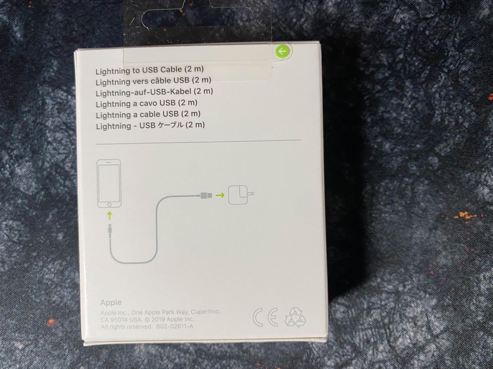 Apple Cavo Lightning USB 2m per iPhone iPad