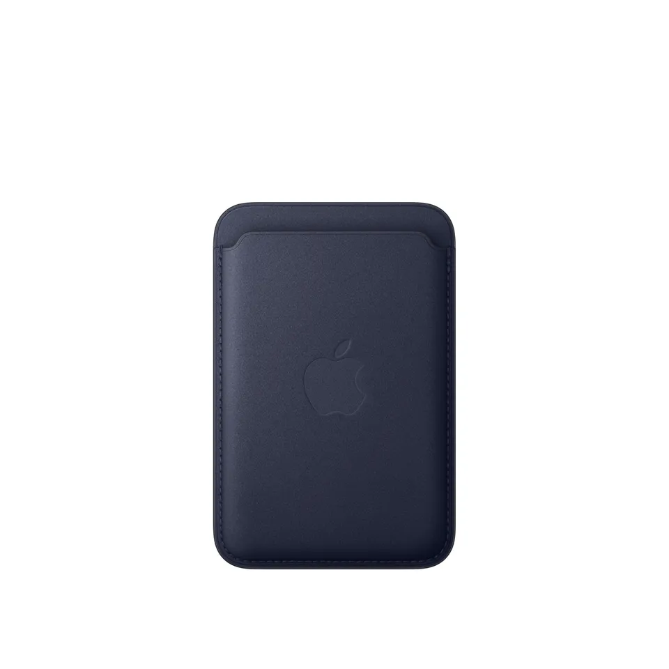 Apple portafoglio MagSafe FineWoven blu navy 3 carte