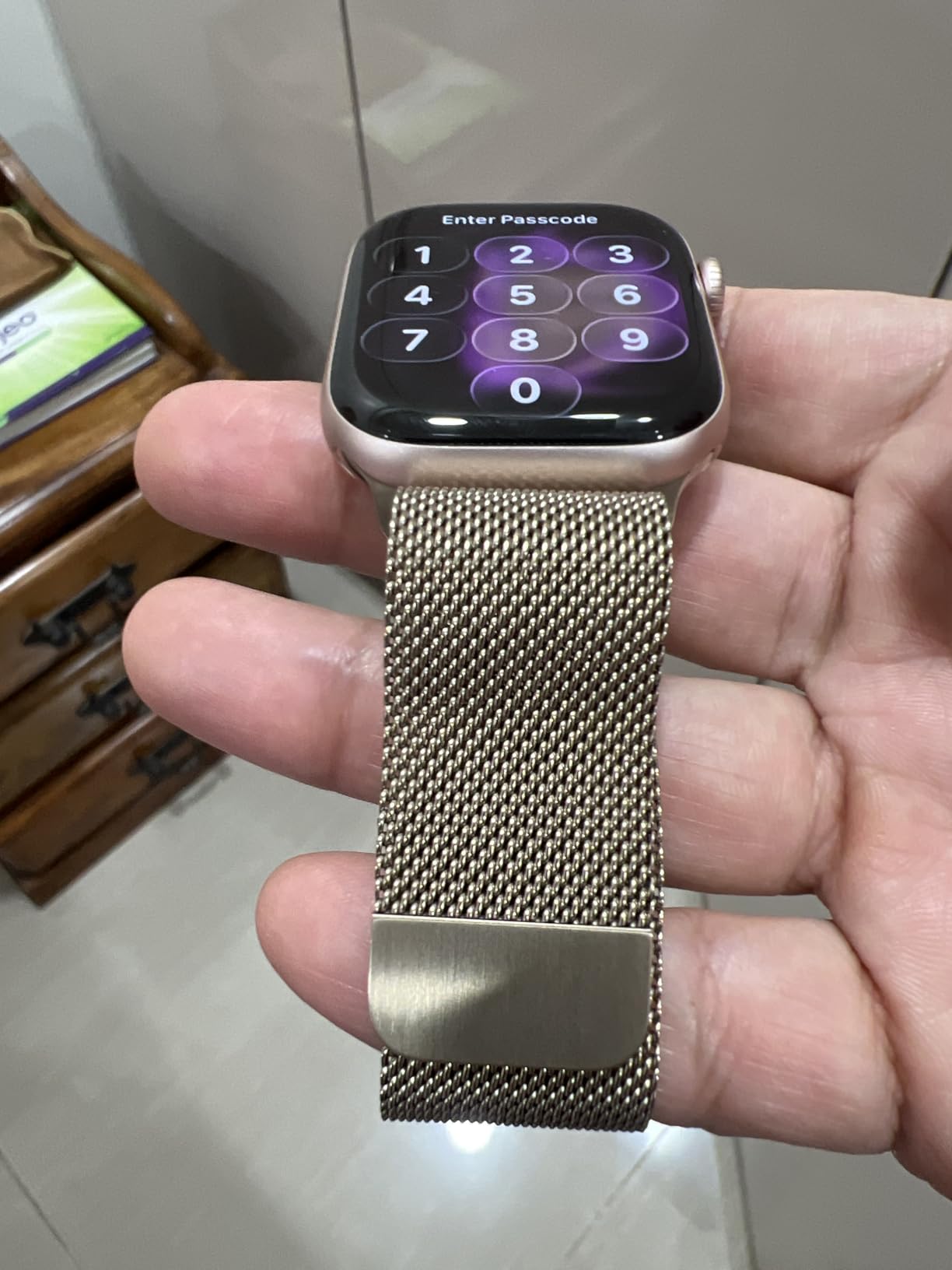Apple Watch Loop maglia milanese 40 mm cinturino Ardesia acciaio