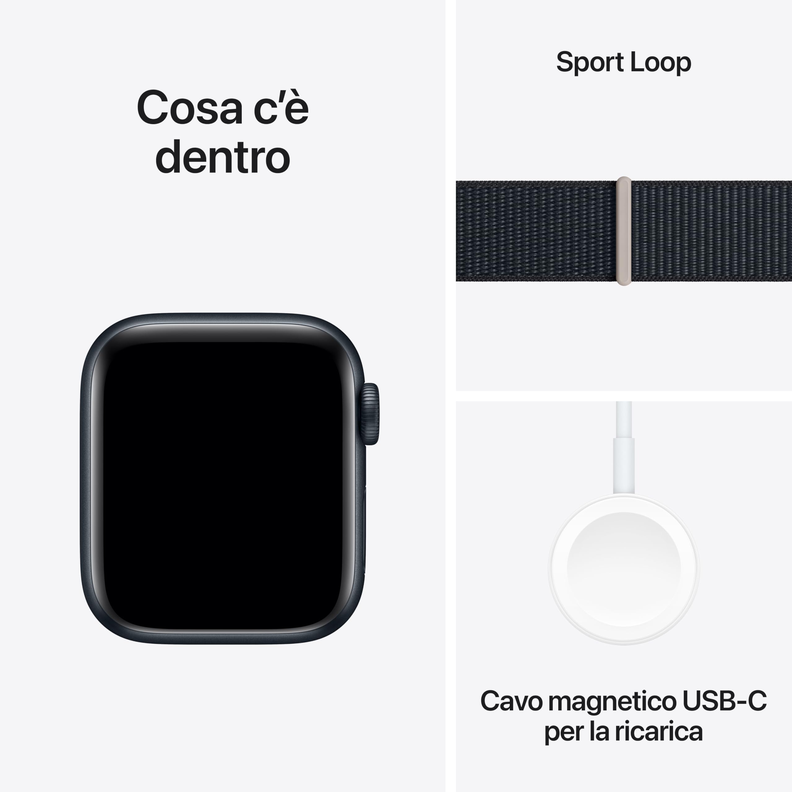Apple Watch SE 2 gen 2023 smartwatch 40mm Cellular mezzanotte
