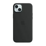 Apple iPhone 15 Plus Custodia MagSafe Silicone Nero