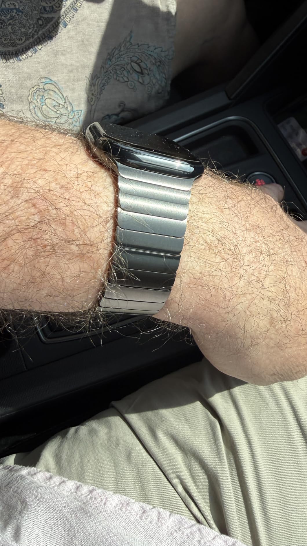 Apple Watch bracciale a maglie 46 mm cinturino oro