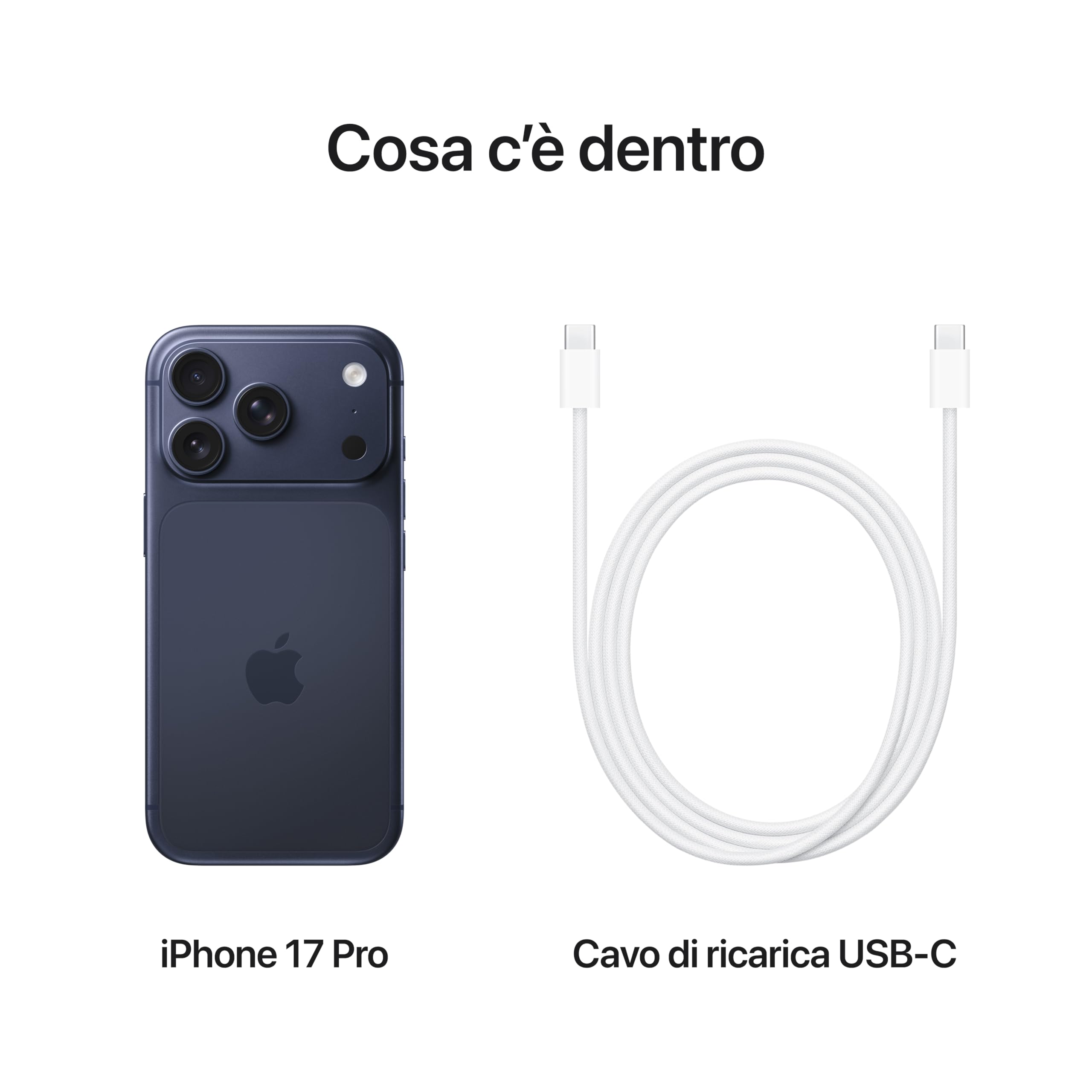 Apple iPhone 17 Pro smartphone 6,3" 1TB Blu profondo