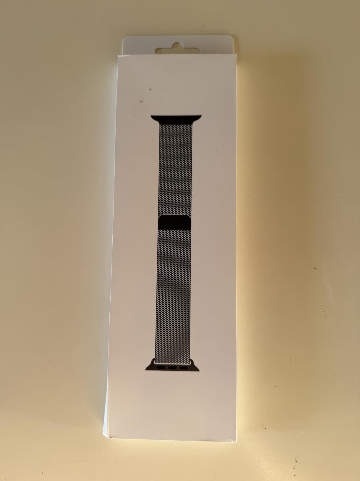 Apple Maglia Milanese 42 mm cinturino naturale acciaio