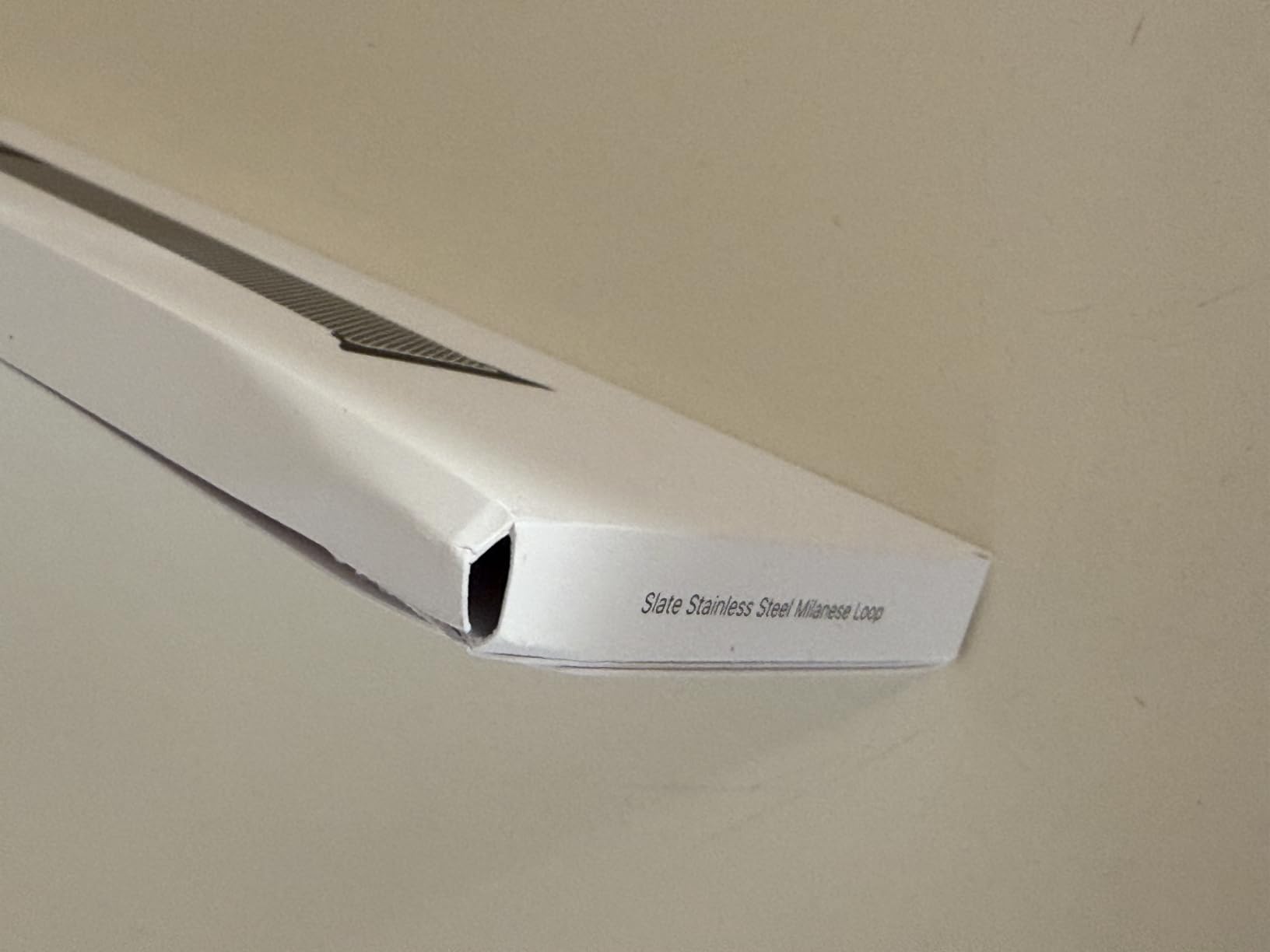 Apple Maglia Milanese 42 mm cinturino naturale acciaio