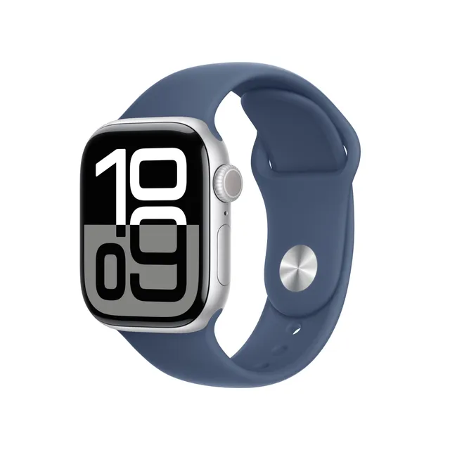 Apple Watch Series 10 42mm smartwatch GPS Cellular denim ECG