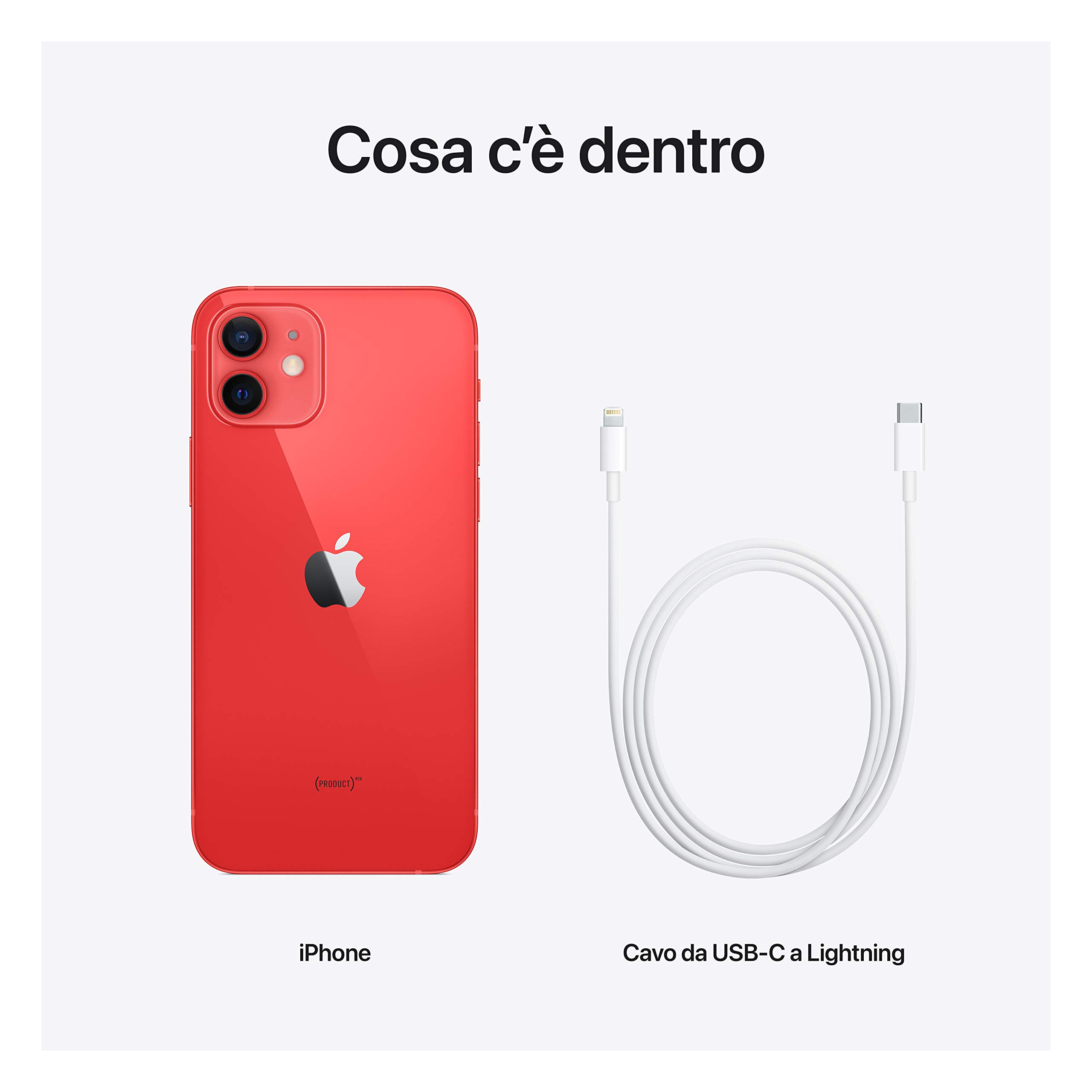 Apple iPhone 12 smartphone 256GB rosso
