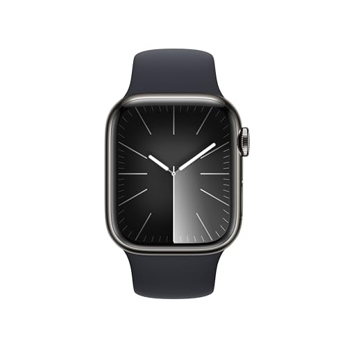 Apple Watch Series 9 smartwatch 41mm GPS Cellular grafite S/M