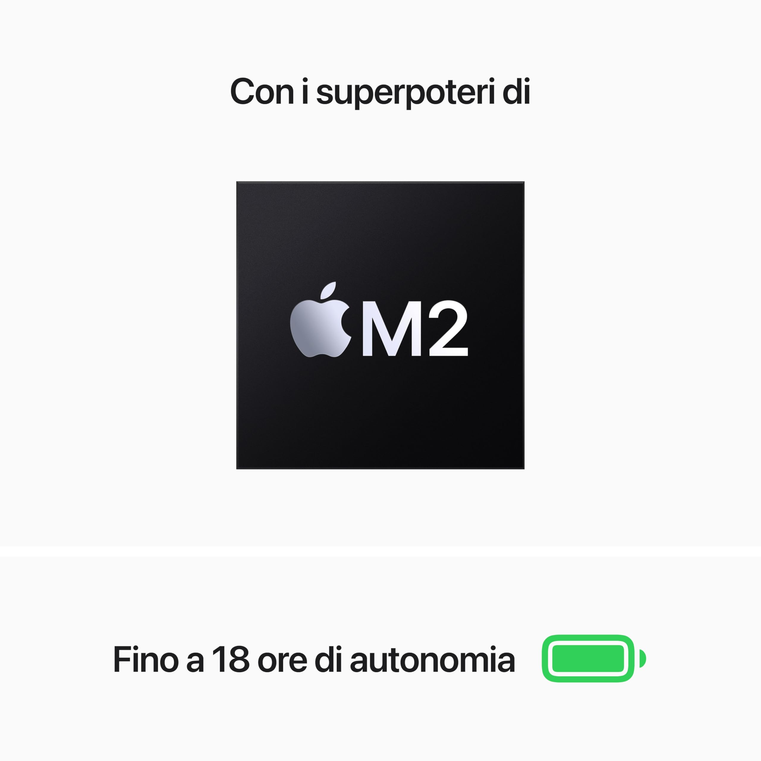 Apple MacBook Air 13,6" portatile M2 16GB 256GB galassia