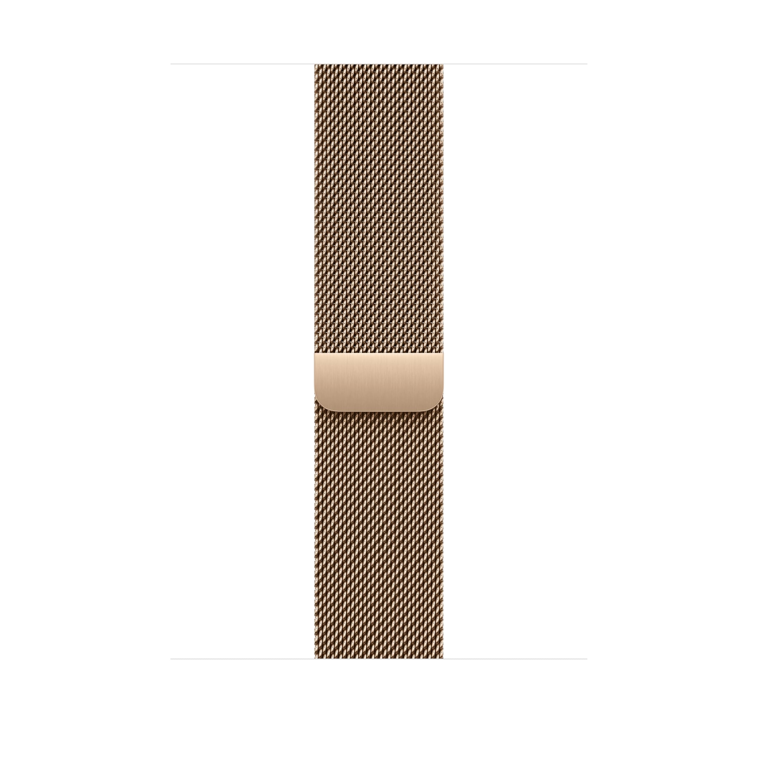 Apple Maglia Milanese 42 mm cinturino naturale acciaio