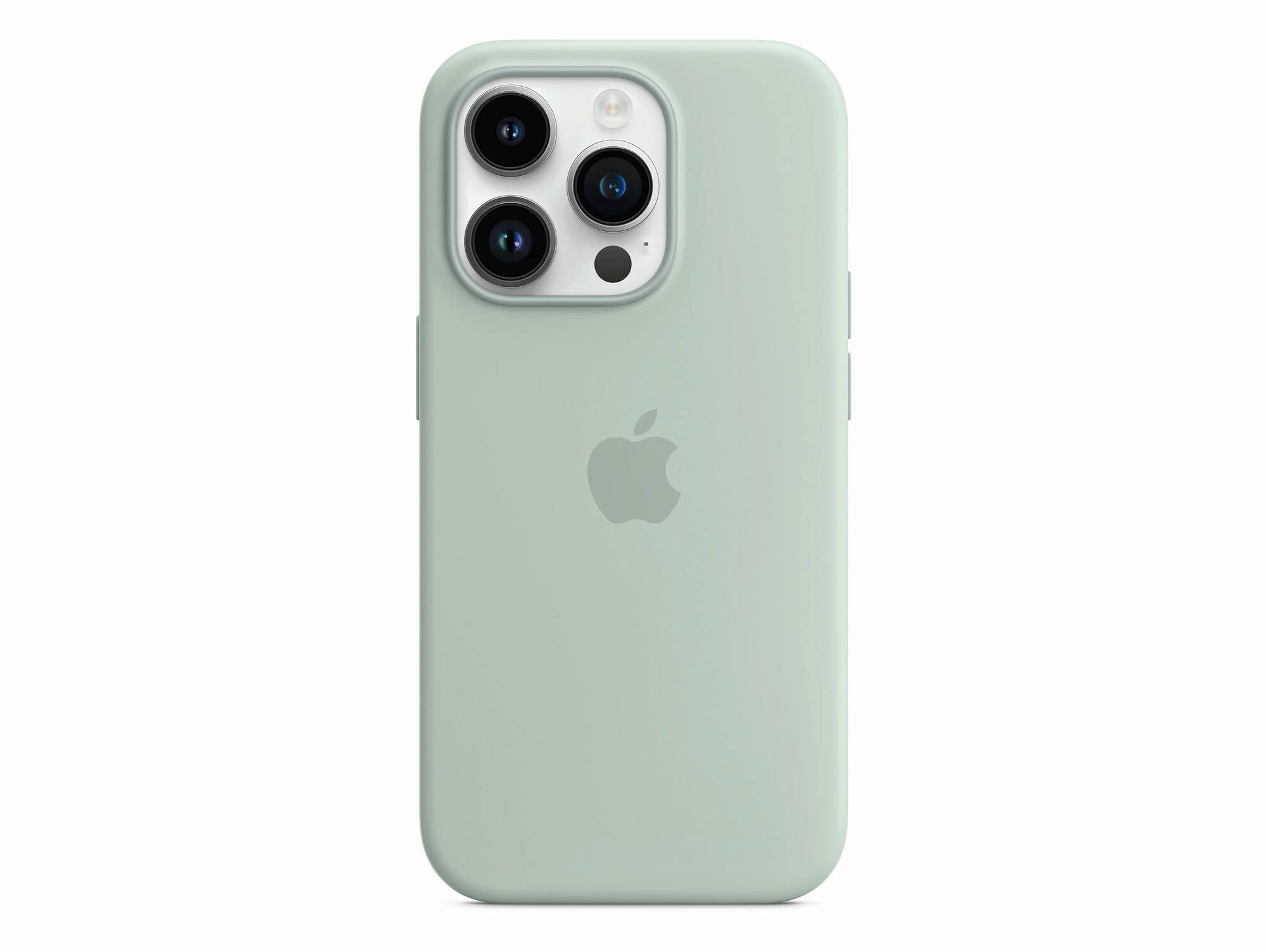 Apple custodia silicone MagSafe iPhone 14 Pro agave