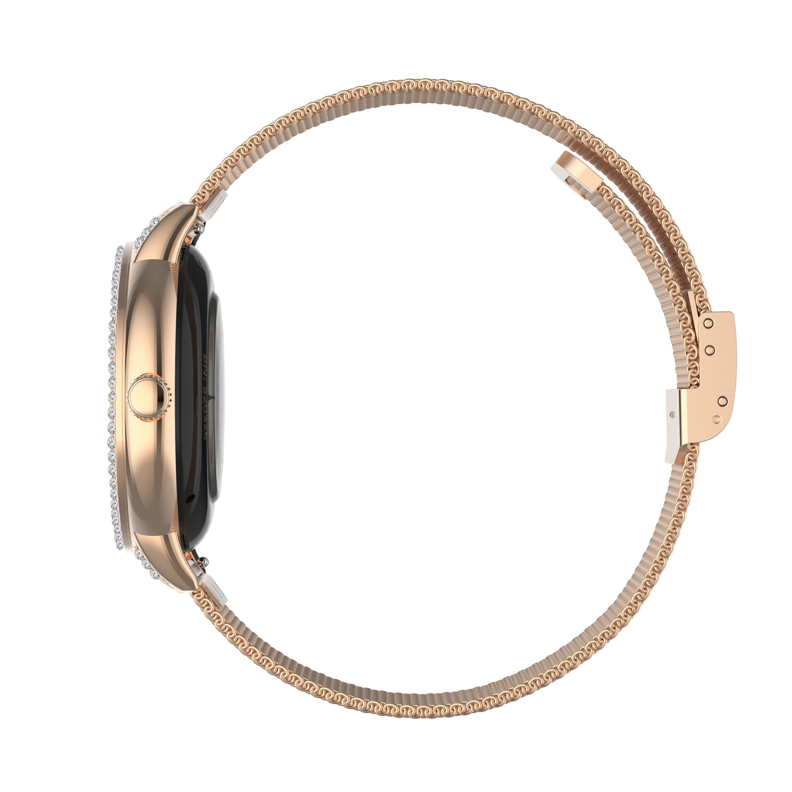 Garett Stella smartwatch oro rosa mesh AMOLED