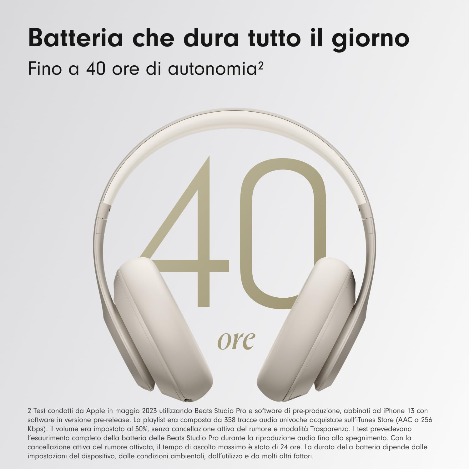 Beats Studio Pro cuffie bluetooth ghiaia cancellazione rumore
