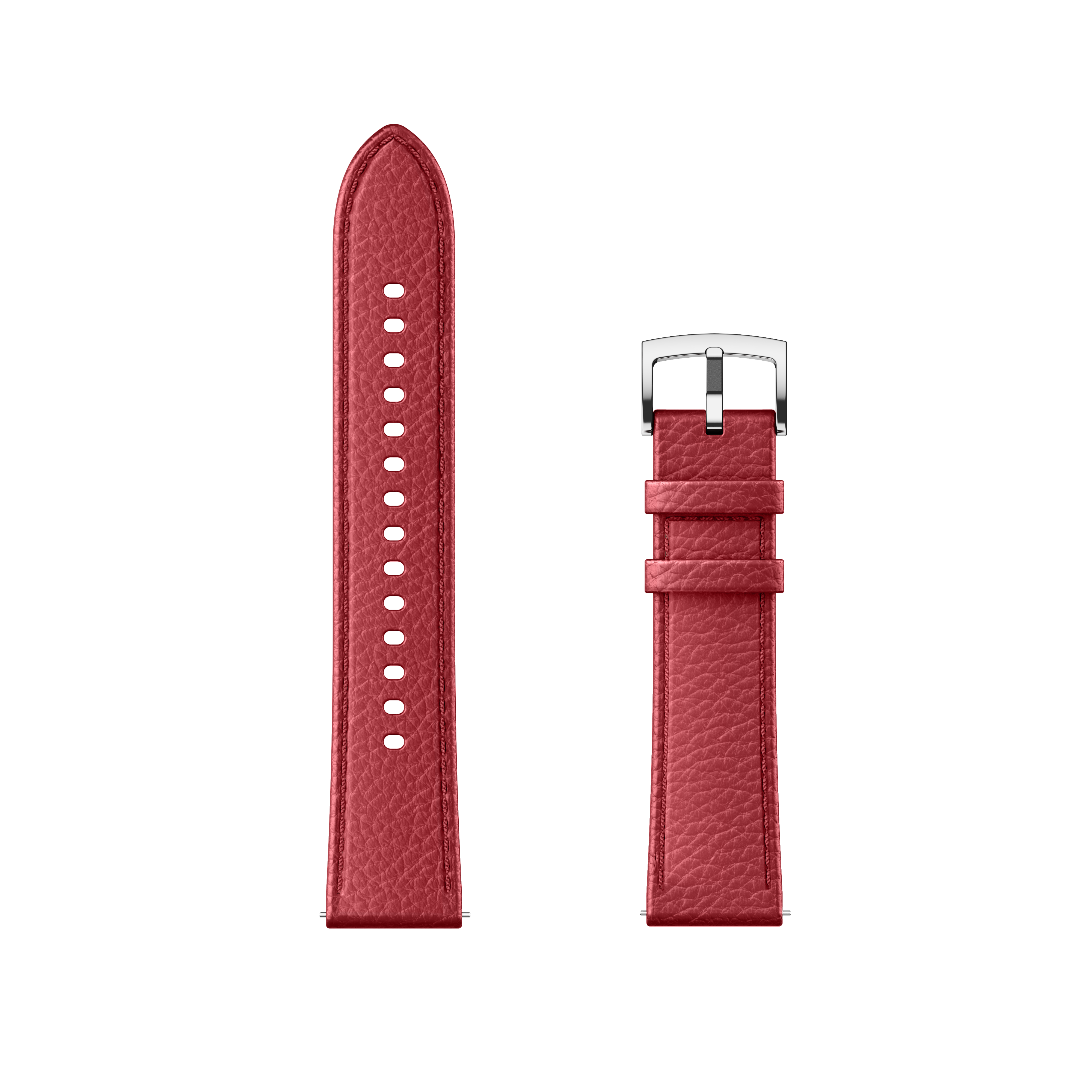 Amazfit cinturino pelle 20 mm blu stile classico