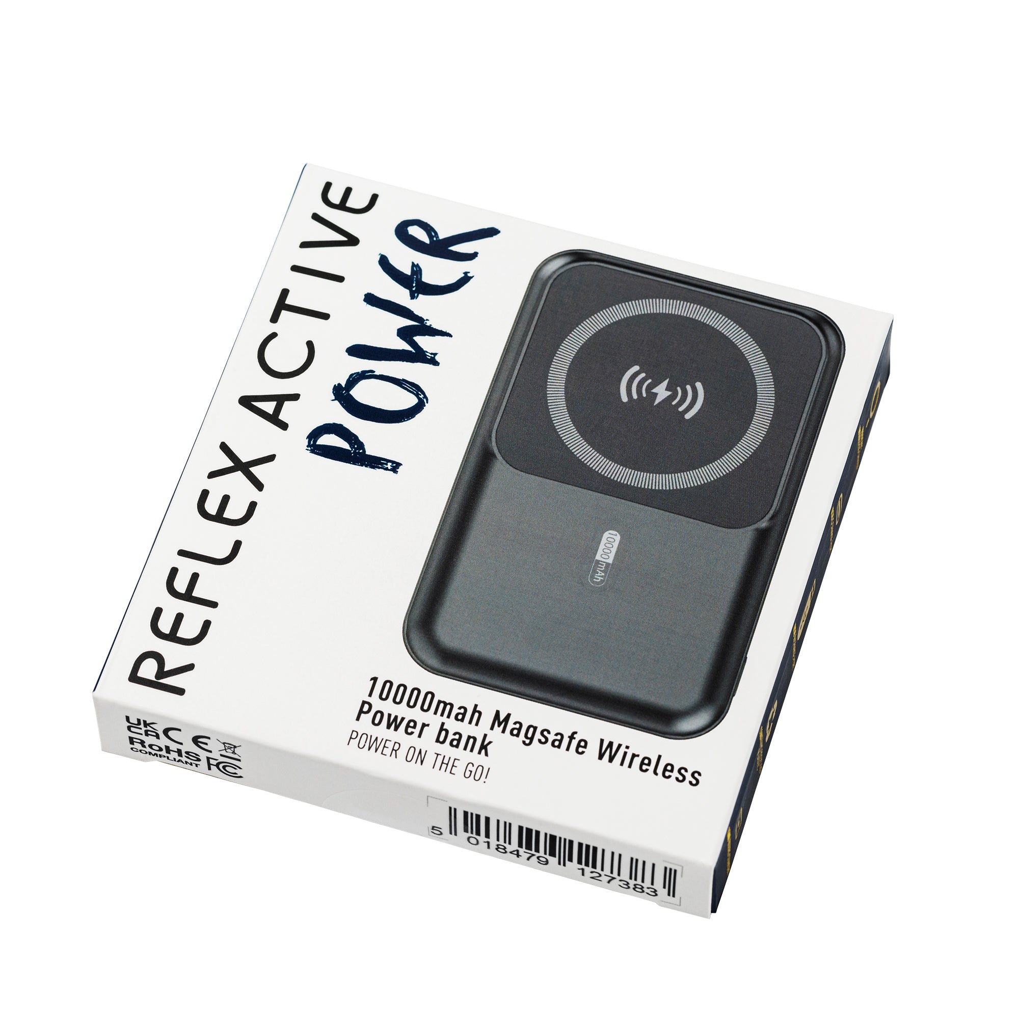 Reflex Active NRG power bank wireless 10000 nero MagSafe