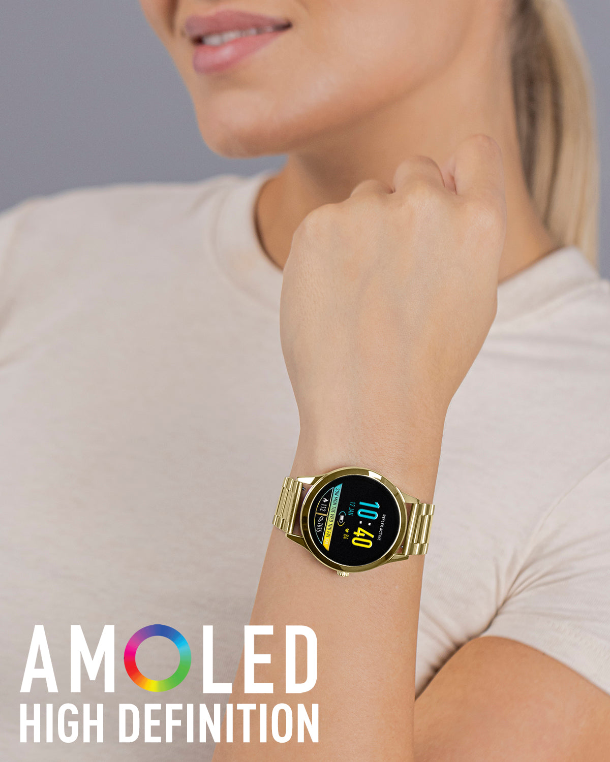 Reflex Active Spectra 300 R smartwatch Oro AMOLED cardio GPS
