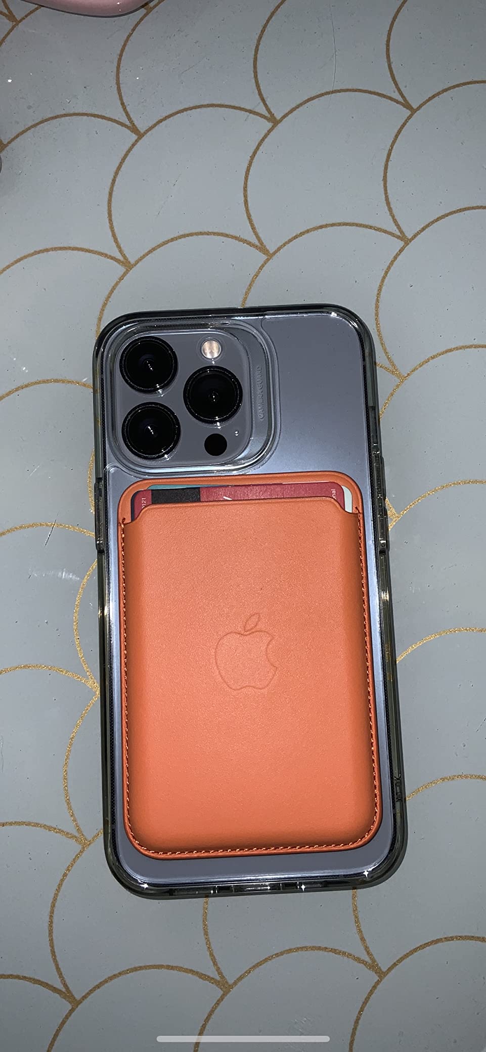 Apple Portafoglio MagSafe in Pelle iPhone Verde Foresta