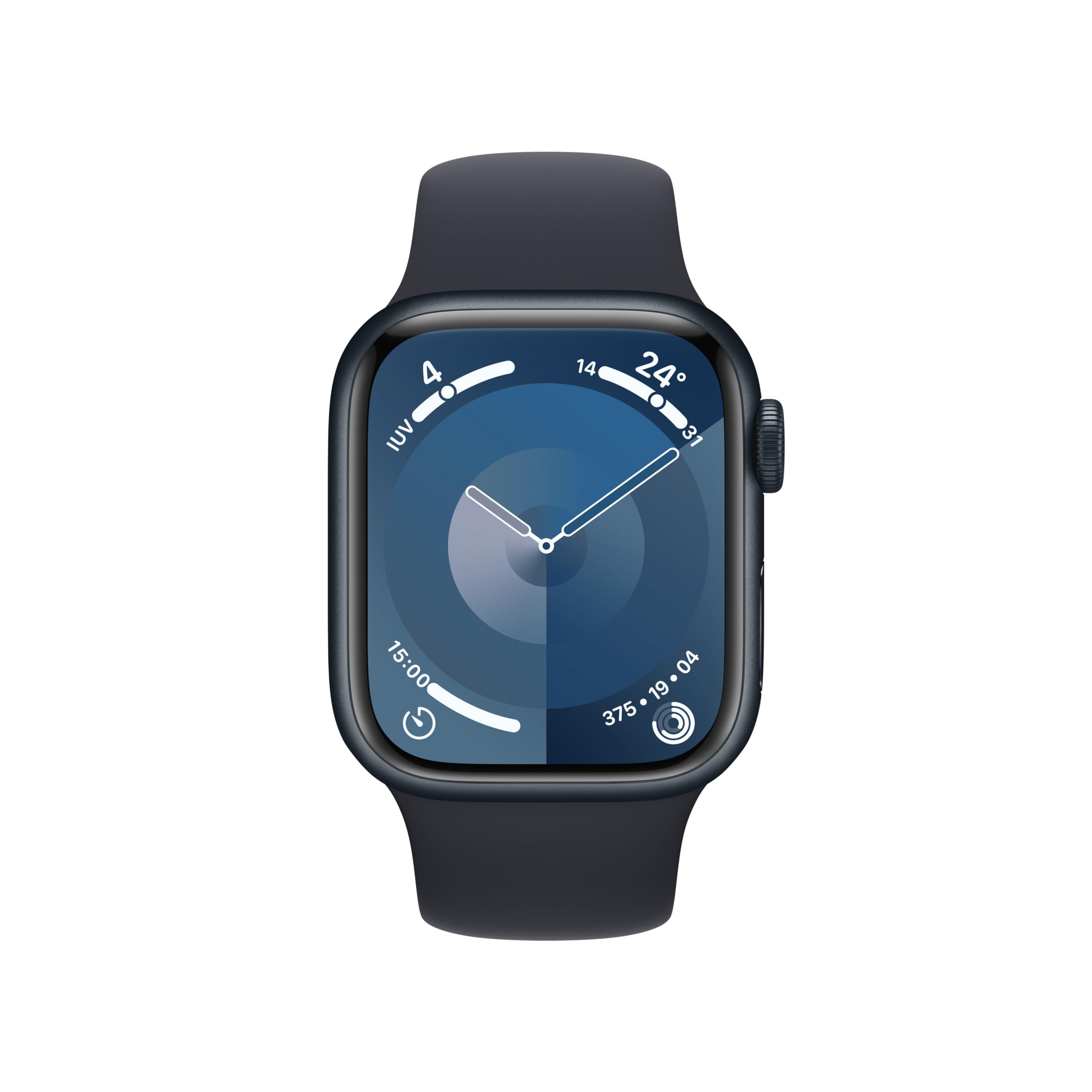 Apple Watch Series 9 GPS 41 mm smartwatch mezzanotte