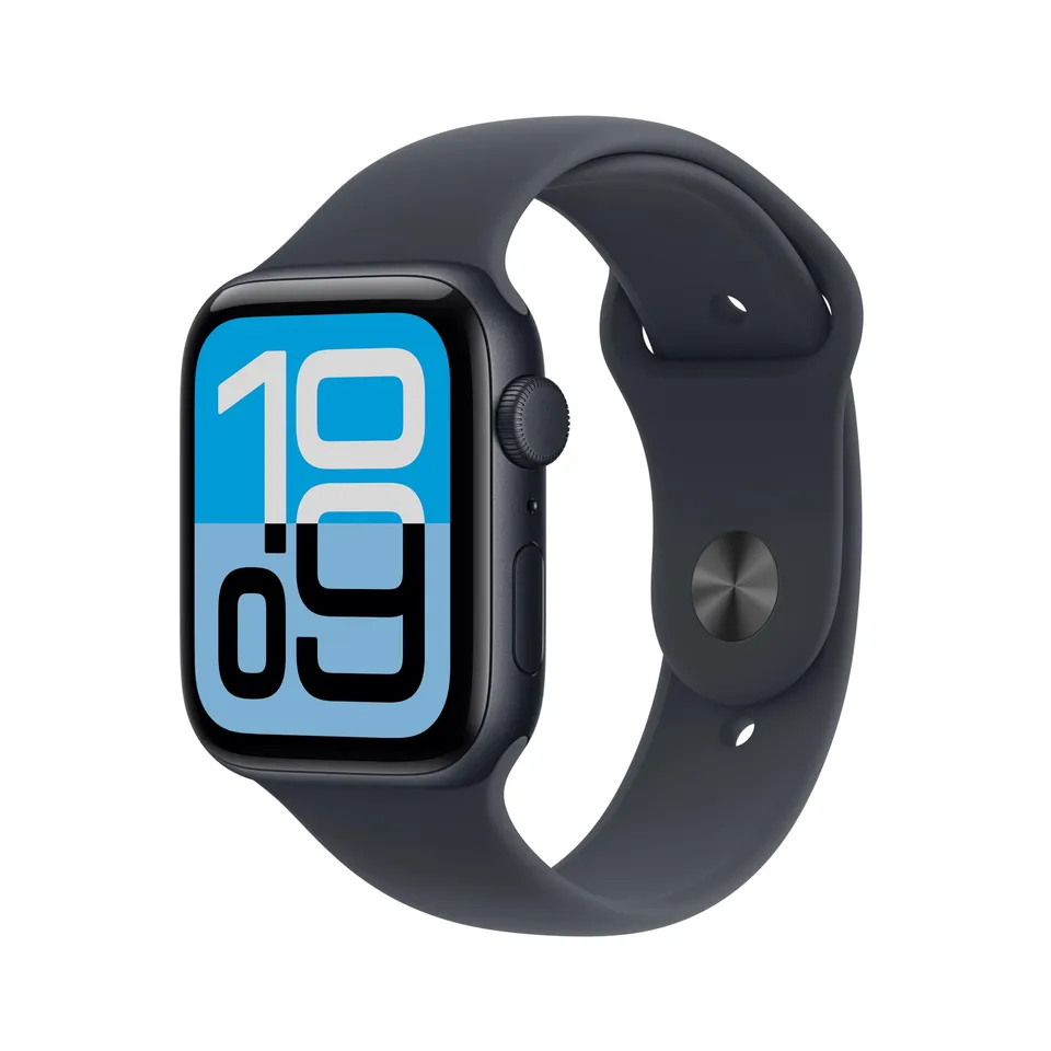 Apple Watch SE 3 44mm smartwatch GPS mezzanotte M/L