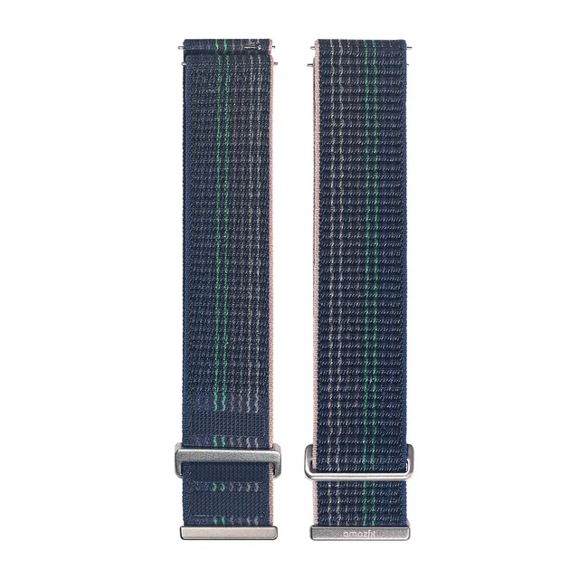 Amazfit cinturino nylon Harmony Blue 22mm leggero