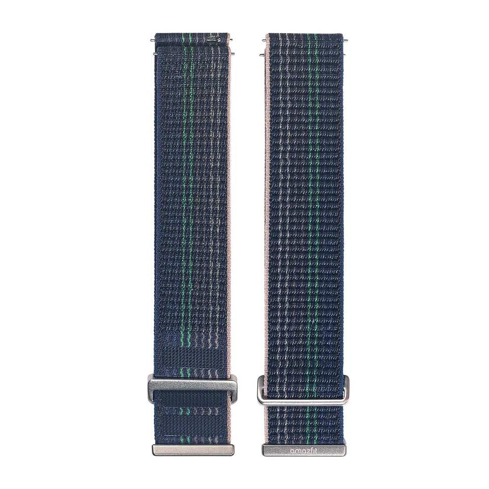 Amazfit cinturino nylon Harmony Blue 22mm leggero