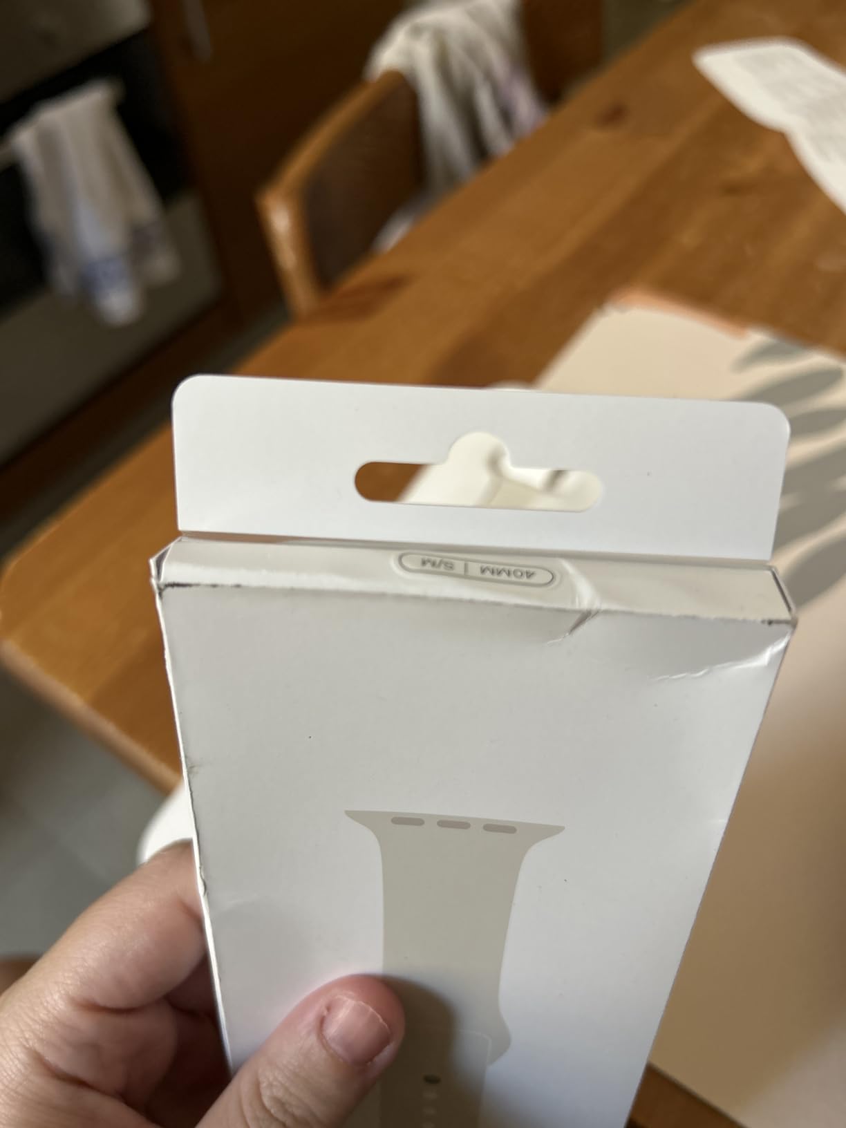 Apple Watch Sport cinturino 40mm M/L grigio pietra