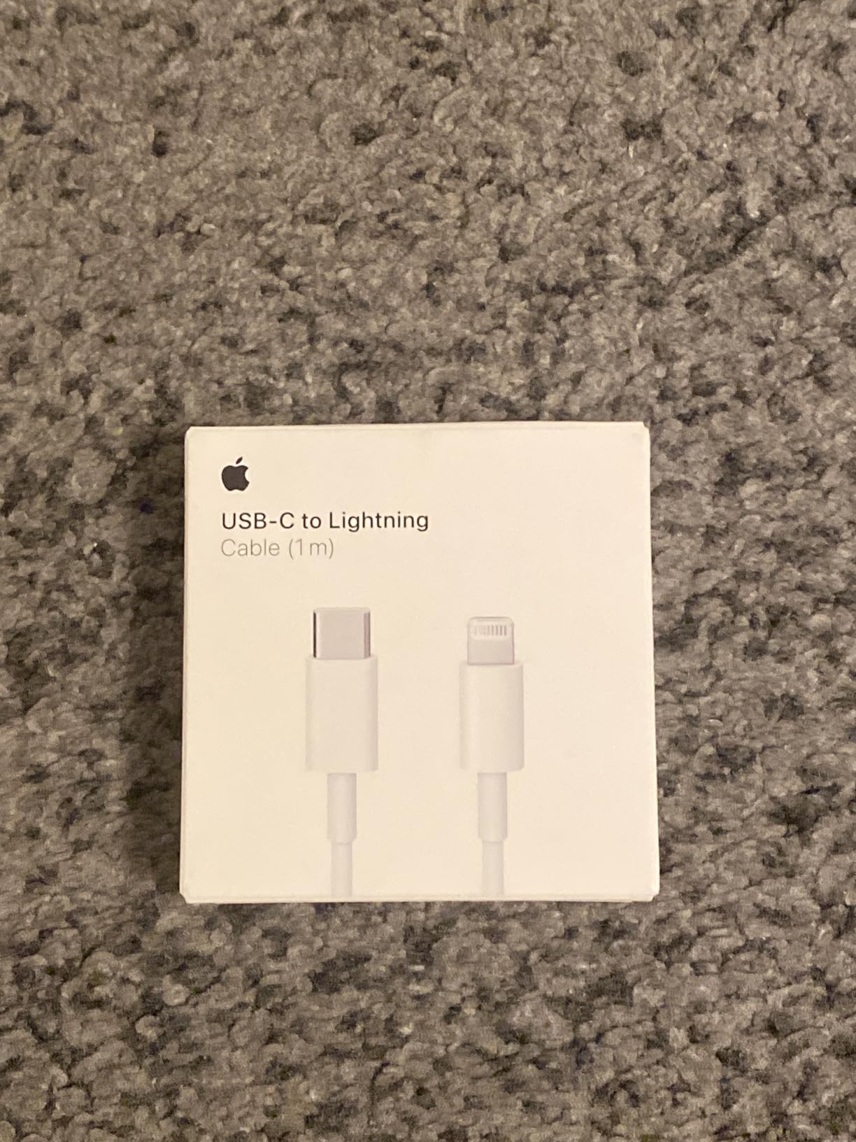 Apple cavo ricarica USB-C Lightning 1 m bianco