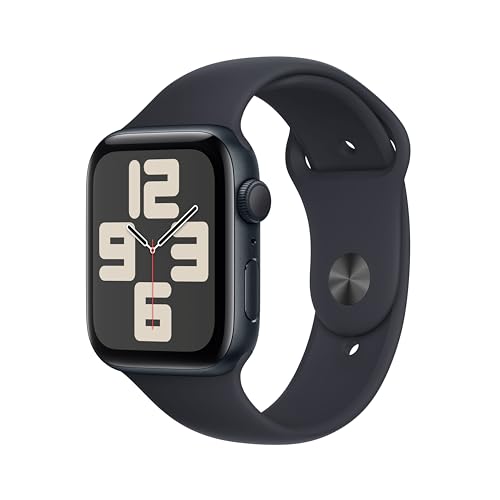 Apple Watch SE 2ª gen GPS 44mm smartwatch mezzanotte sonno
