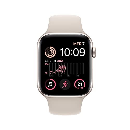 Apple Watch SE 2ª gen. 44mm smartwatch GPS + Cellular galassia