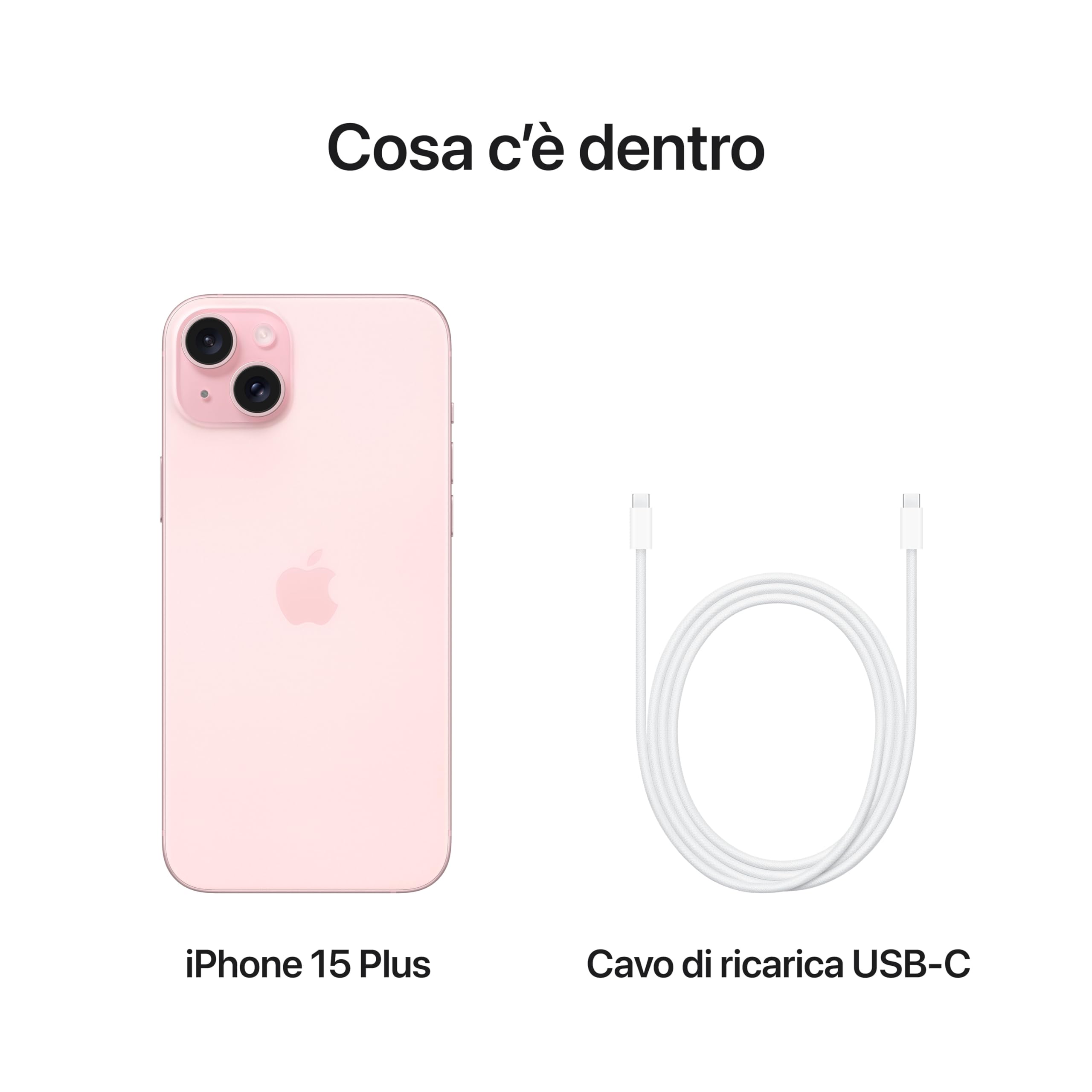Apple iPhone 15 Plus 256 GB smartphone rosa 48MP