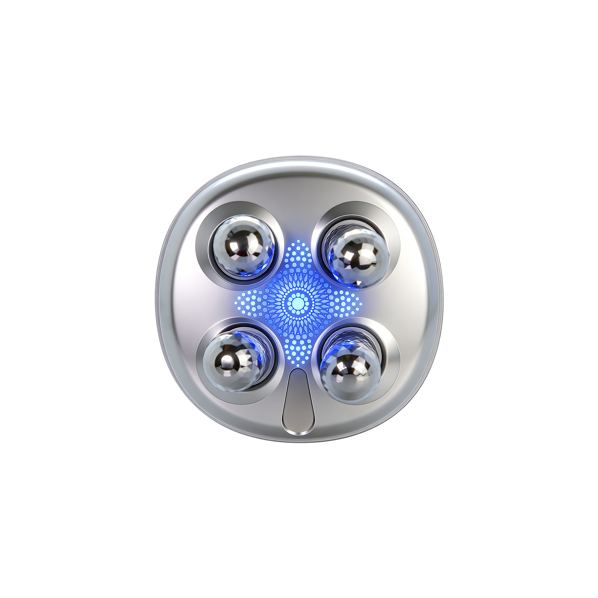 Garett Beauty Pretty Face Glow Massaggiatore Viso Silver
