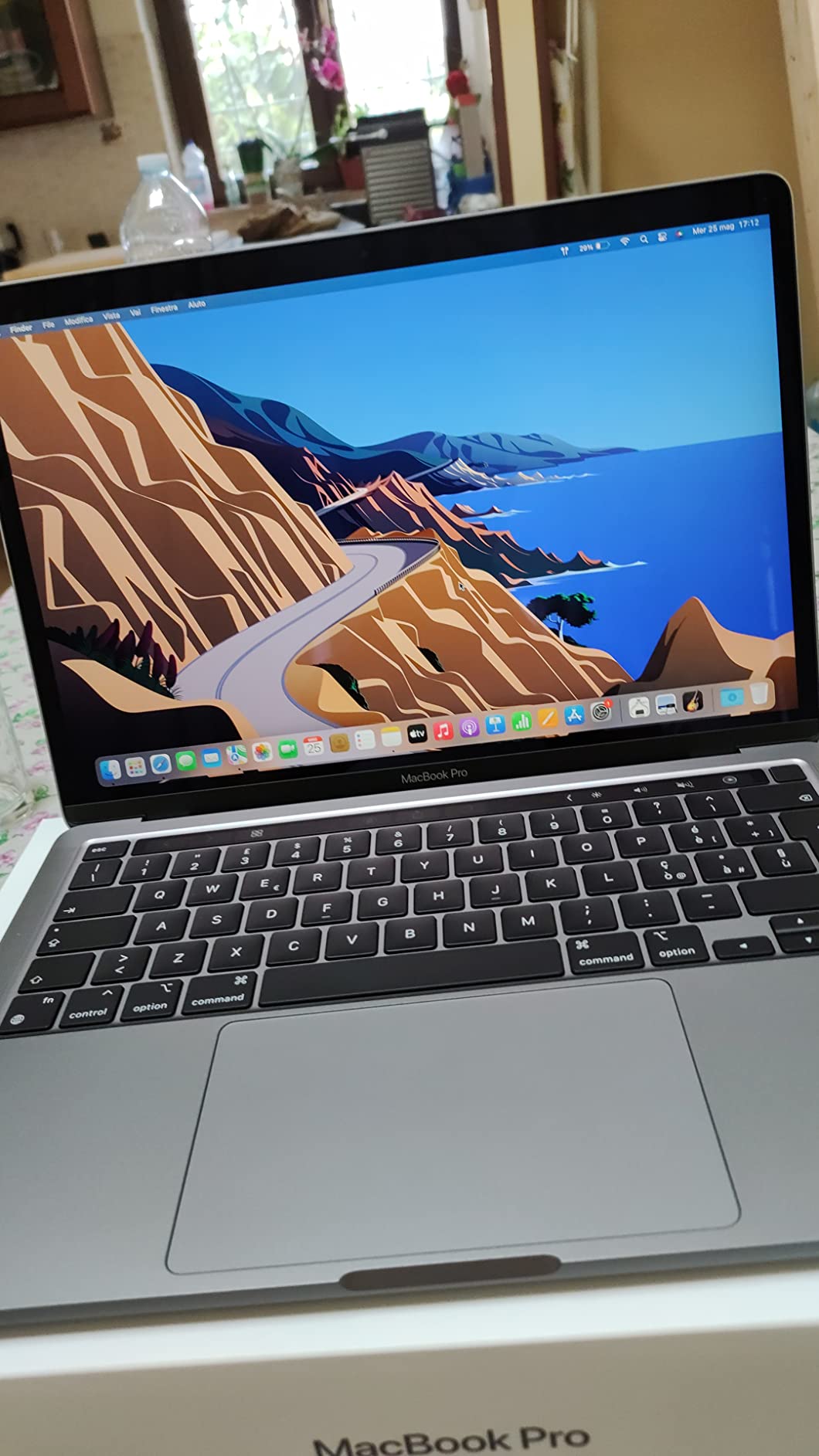 Apple MacBook Pro 13 M1 2020 notebook 8GB 256GB grigio siderale