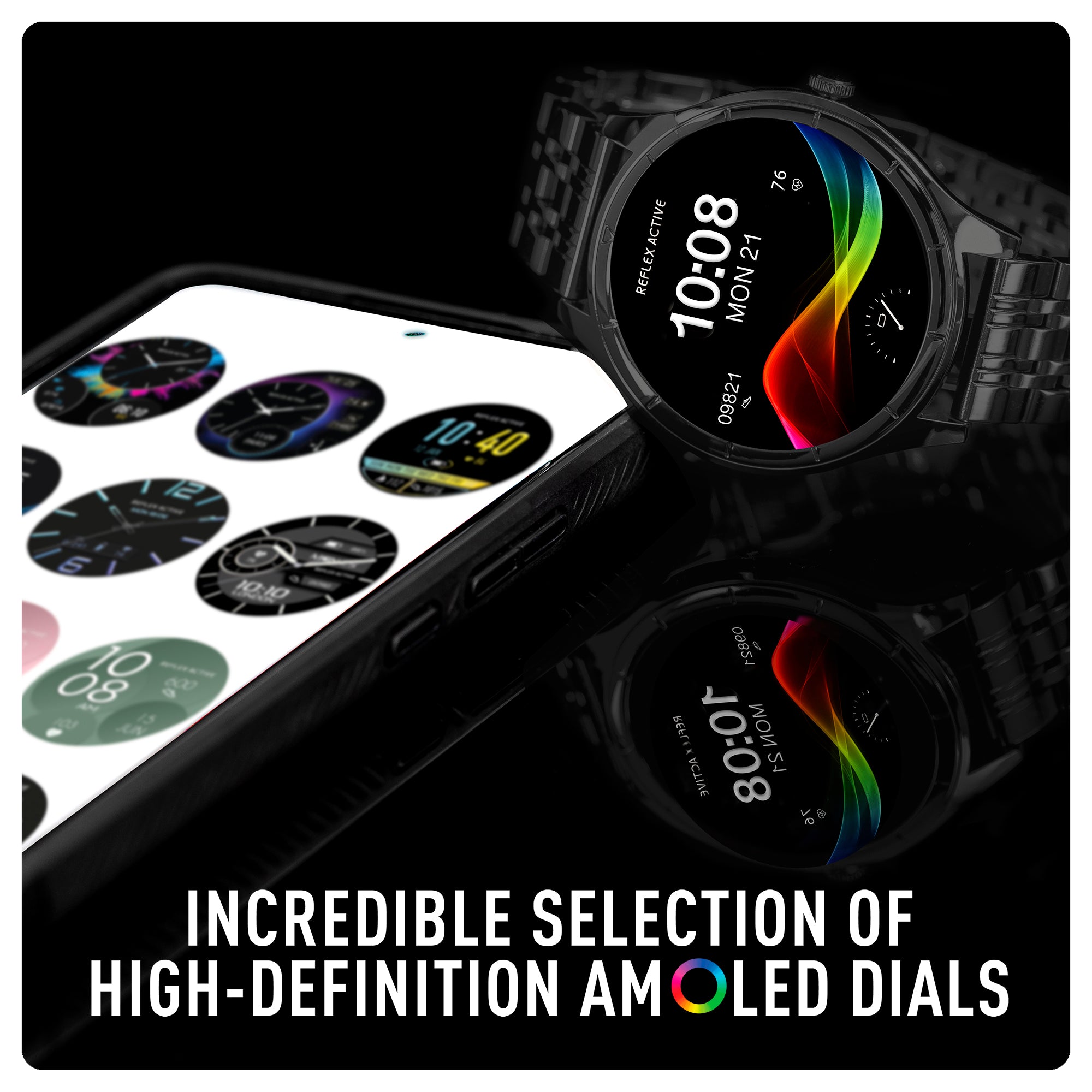 Reflex Active Spectra 300 R smartwatch AMOLED bracciale