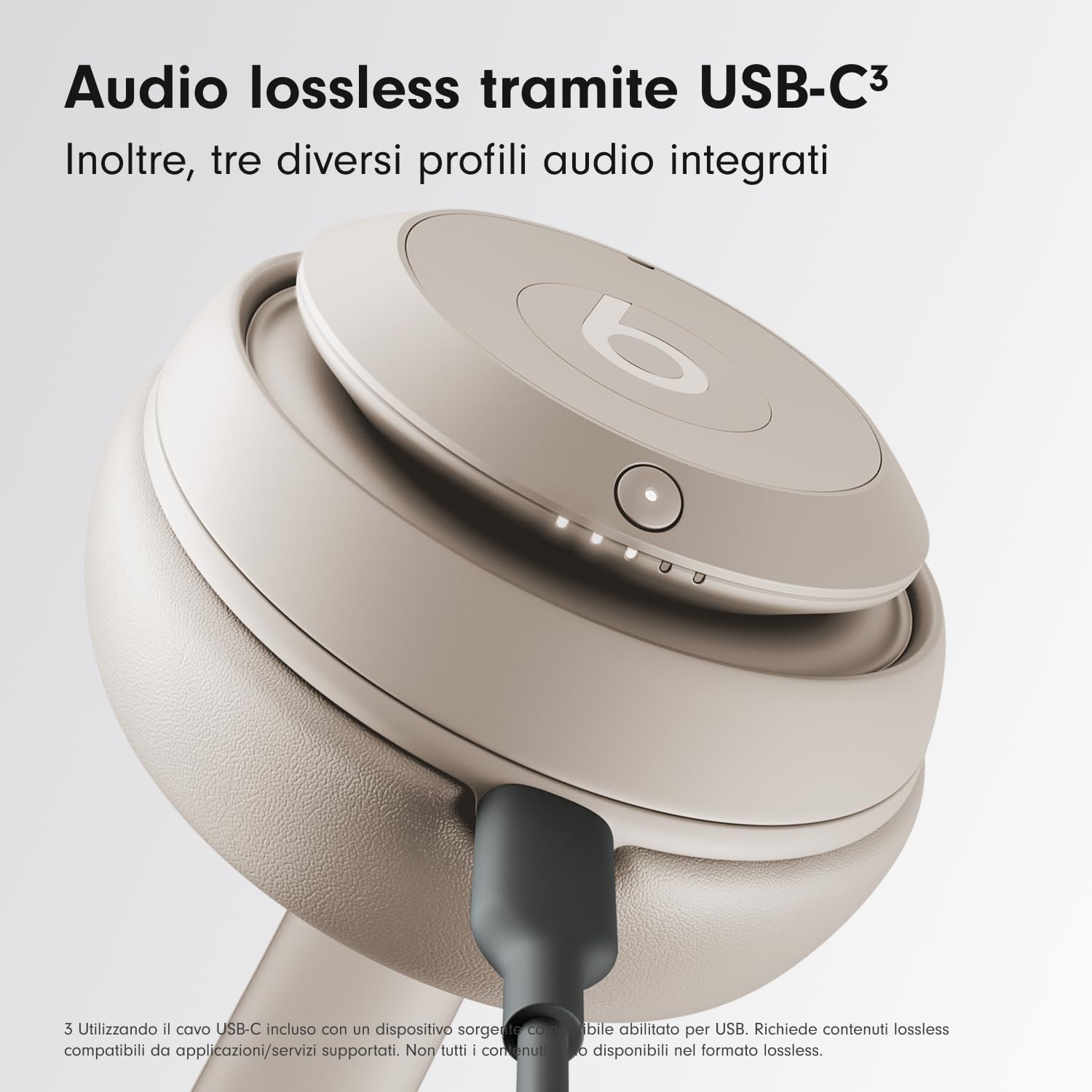 Beats Studio Pro cuffie bluetooth ghiaia cancellazione rumore