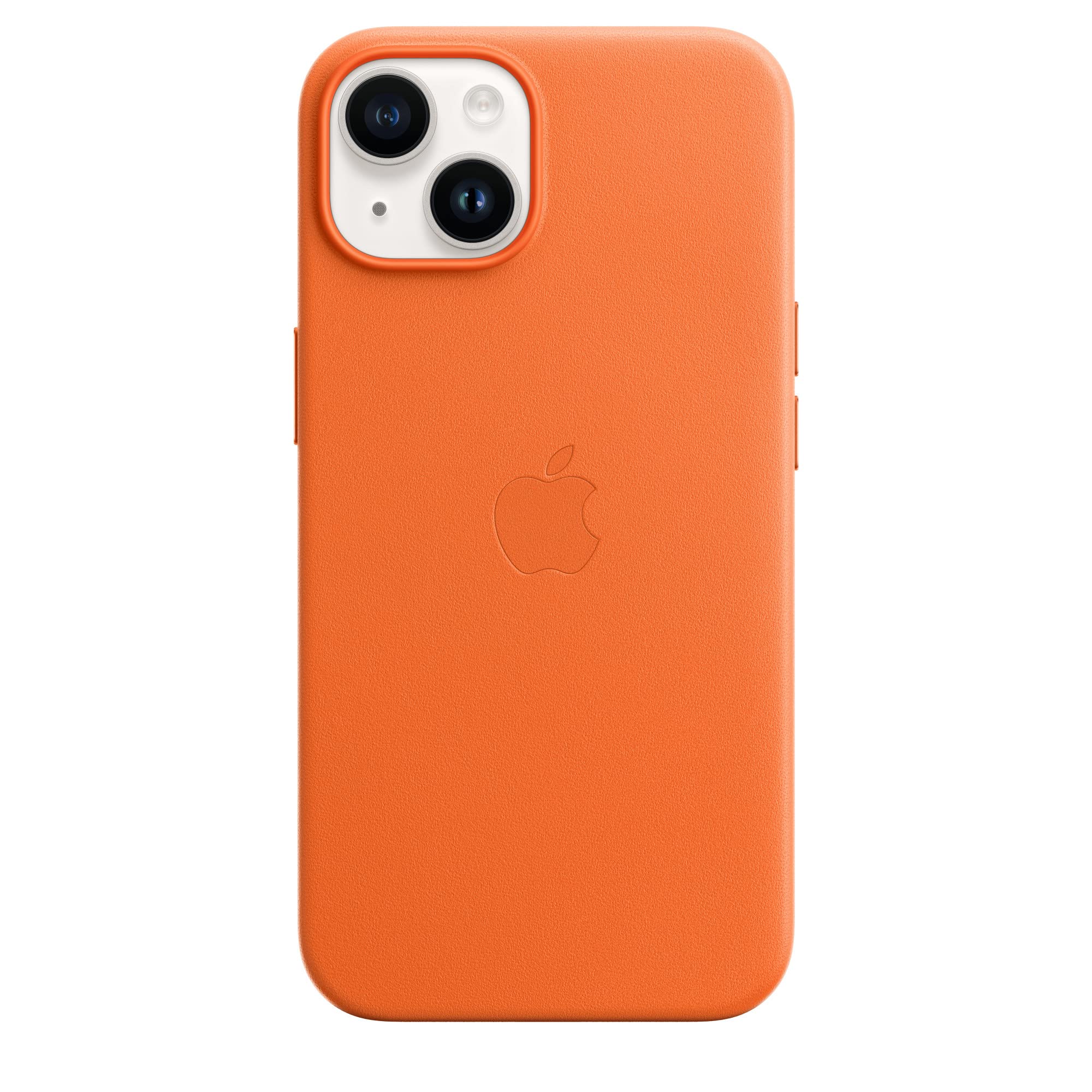 Apple Custodia MagSafe in Pelle iPhone 14 Arancione