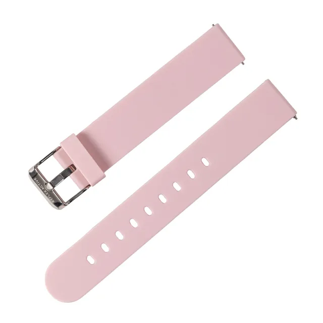 Reflex Active cinturino silicone 18mm rosa fibbia argento