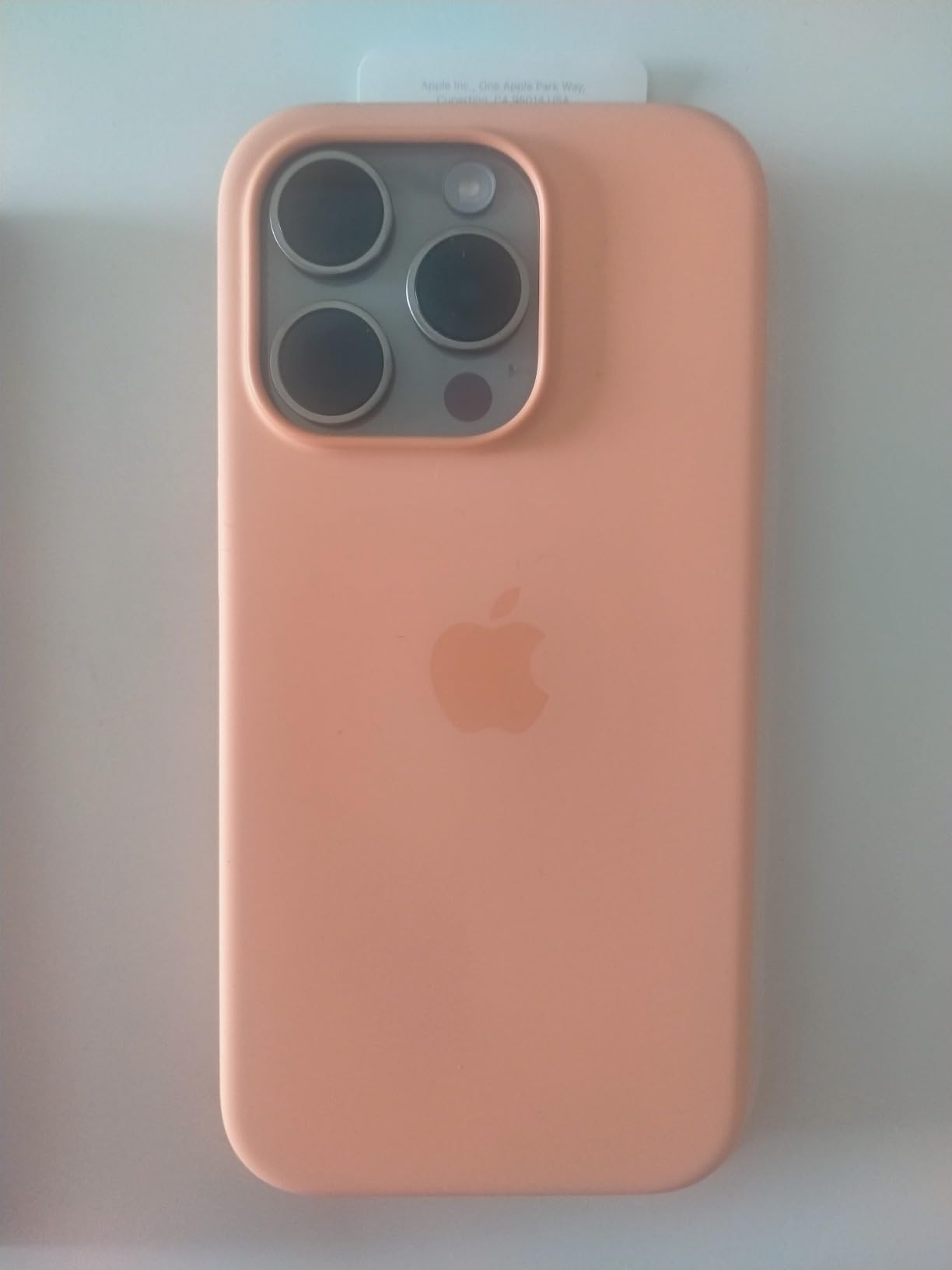 Apple iPhone 15 Pro custodia silicone Cipresso MagSafe